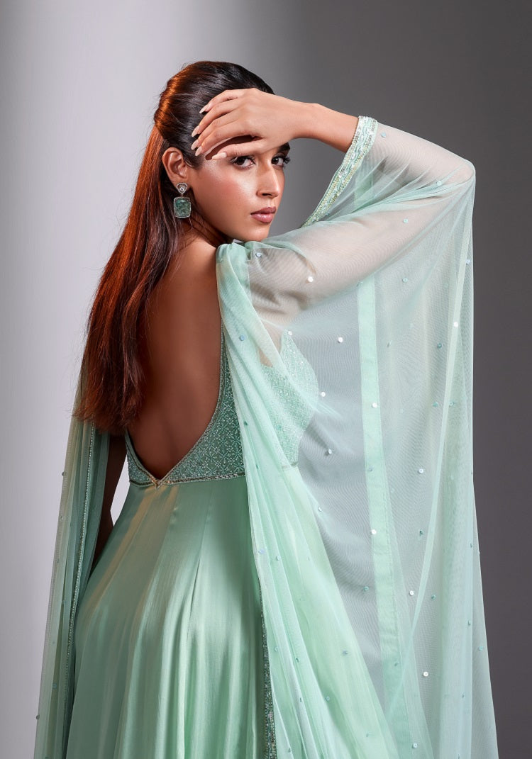 Tunic top sharara set